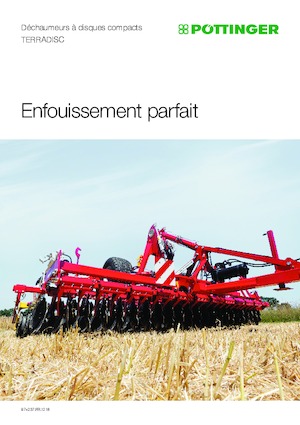 Diskové podmítače Pöttinger Terradisc 8001 T