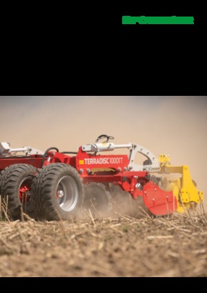 Diskové podmítače Pöttinger Terradisc 8001 T