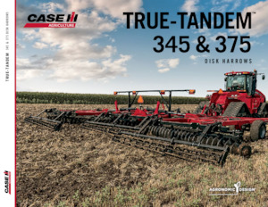 Diskové podmítače Case IH True-Tandem 375 28