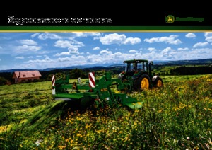 Tažené diskové žací lišty s kondicionérem John Deere 830