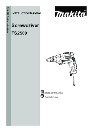 Vrtačky a Vrtací šroubováky Makita FS2500