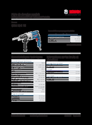 Vrtačky a Vrtací šroubováky Bosch GBM 13-2 RE