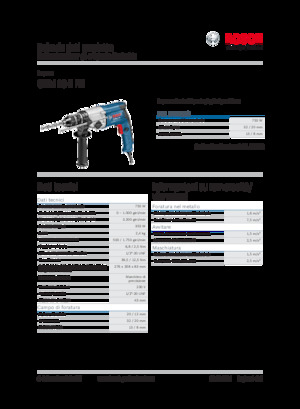 Vrtačky a Vrtací šroubováky Bosch GBM 13-2 RE