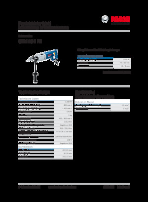 Vrtačky a Vrtací šroubováky Bosch GBM 16-2 RE
