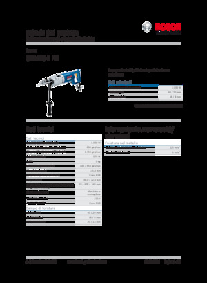 Vrtačky a Vrtací šroubováky Bosch GBM 16-2 RE