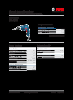 Vrtačky a Vrtací šroubováky Bosch GBM 6 RE