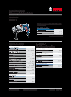 Vrtačky a Vrtací šroubováky Bosch GSB 20-2