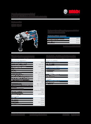 Vrtačky a Vrtací šroubováky Bosch GSB 20-2