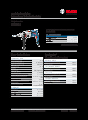 Vrtačky a Vrtací šroubováky Bosch GSB 24-2