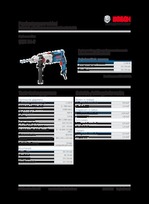 Vrtačky a Vrtací šroubováky Bosch GSB 24-2