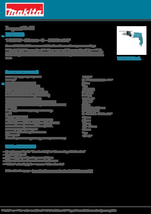 Vrtačky a Vrtací šroubováky Makita HP2070