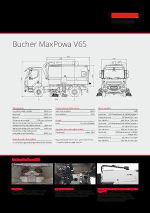 Zametací vozy s duálním ovládáním Bucher-Schörling MaxPowa V65m
