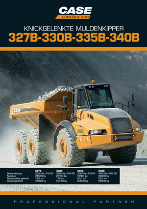 Kloubové dampry Case 340B