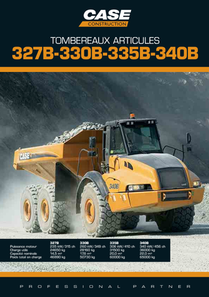 Kloubové dampry Case 340B