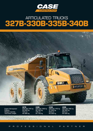 Kloubové dampry Case 340B