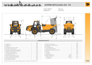 Kloubové dampry JCB 718