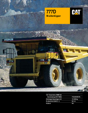 Pevné dampry Caterpillar 777 D