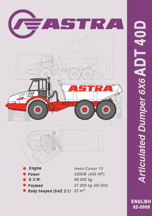 Kloubové dampry Astra AD 40