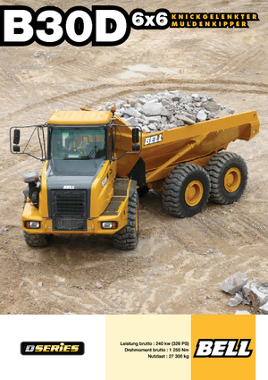 Kloubové dampry Bell B 30 D