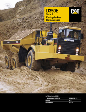 Kloubové dampry Caterpillar D 350 E