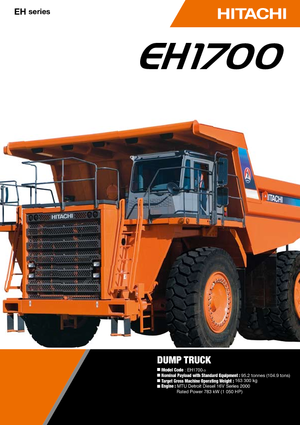 Pevné dampry Hitachi EH 1700-3