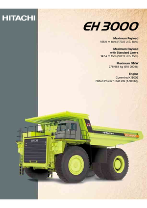 Pevné dampry Hitachi EH 3000