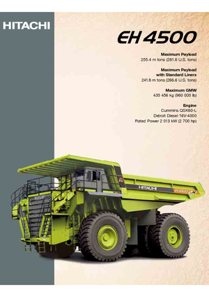 Pevné dampry Hitachi EH 4500