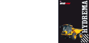 Kloubové dampry Hydrema H 912 HM