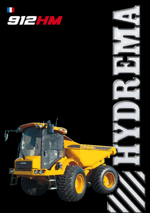 Kloubové dampry Hydrema H 912 HM