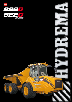 Kloubové dampry Hydrema H 922 D 2.55