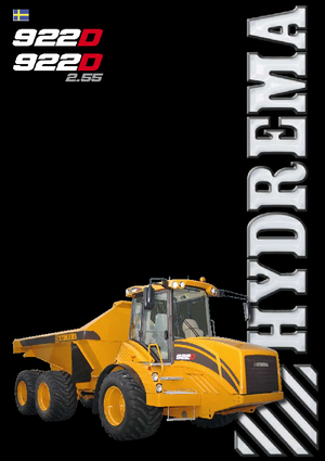 Kloubové dampry Hydrema H 922 D 2.55