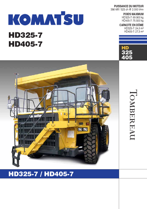 Pevné dampry Komatsu HD325-7