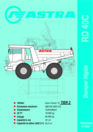Pevné dampry Astra RD 40 C