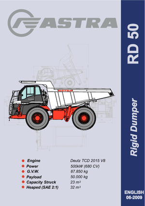 Pevné dampry Astra RD 50