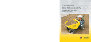 Kolové dumpery Wacker Neuson 3001