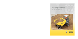 Kolové dumpery Wacker Neuson 3001