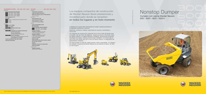 Kolové dumpery Wacker Neuson 3001