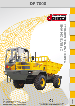 Kolové dumpery Dieci DP 7000