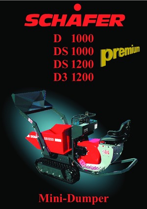 Pásové dumpery SCHÄFER DS 1200