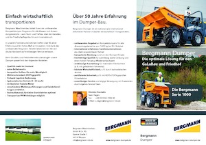 Kolové dumpery Bergmann 1200RK