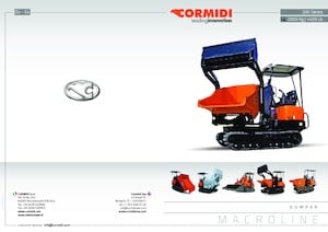 Pásové dumpery Cormidi C 31.200 RI