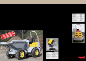 Kolové dumpery Menzi 45rd