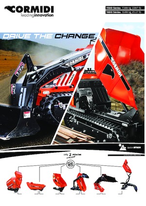 Pásové dumpery Cormidi C 1600