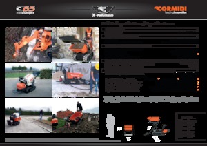 Pásové dumpery Cormidi C 65