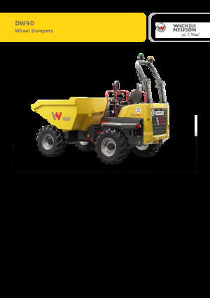 Kolové dumpery Wacker Neuson DW90-2