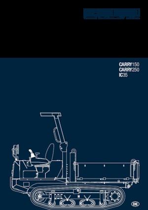 Pásové dumpery Kato IC35