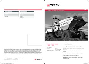 Kolové dumpery Terex PS 6000