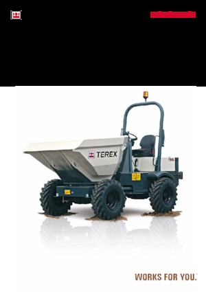 Kolové dumpery Terex TA 3.5 SH