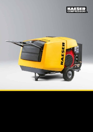 Přenosné vzduchové kompresory - dieslové, elektrické a benzínové Kaeser Mobilair M 13 E