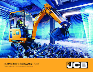 Elektrická pásová rypadla JCB 19C-IE